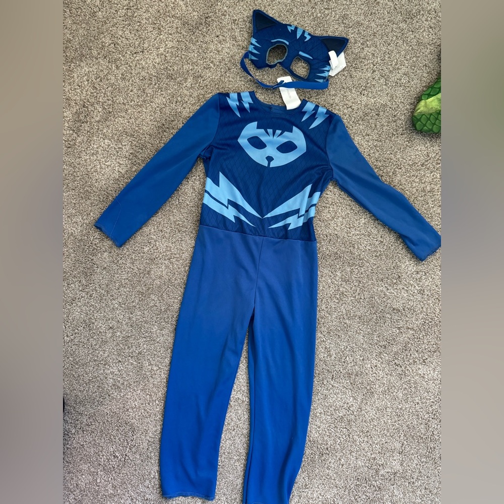 Blue PJ MASKS Superhero Kids Costume